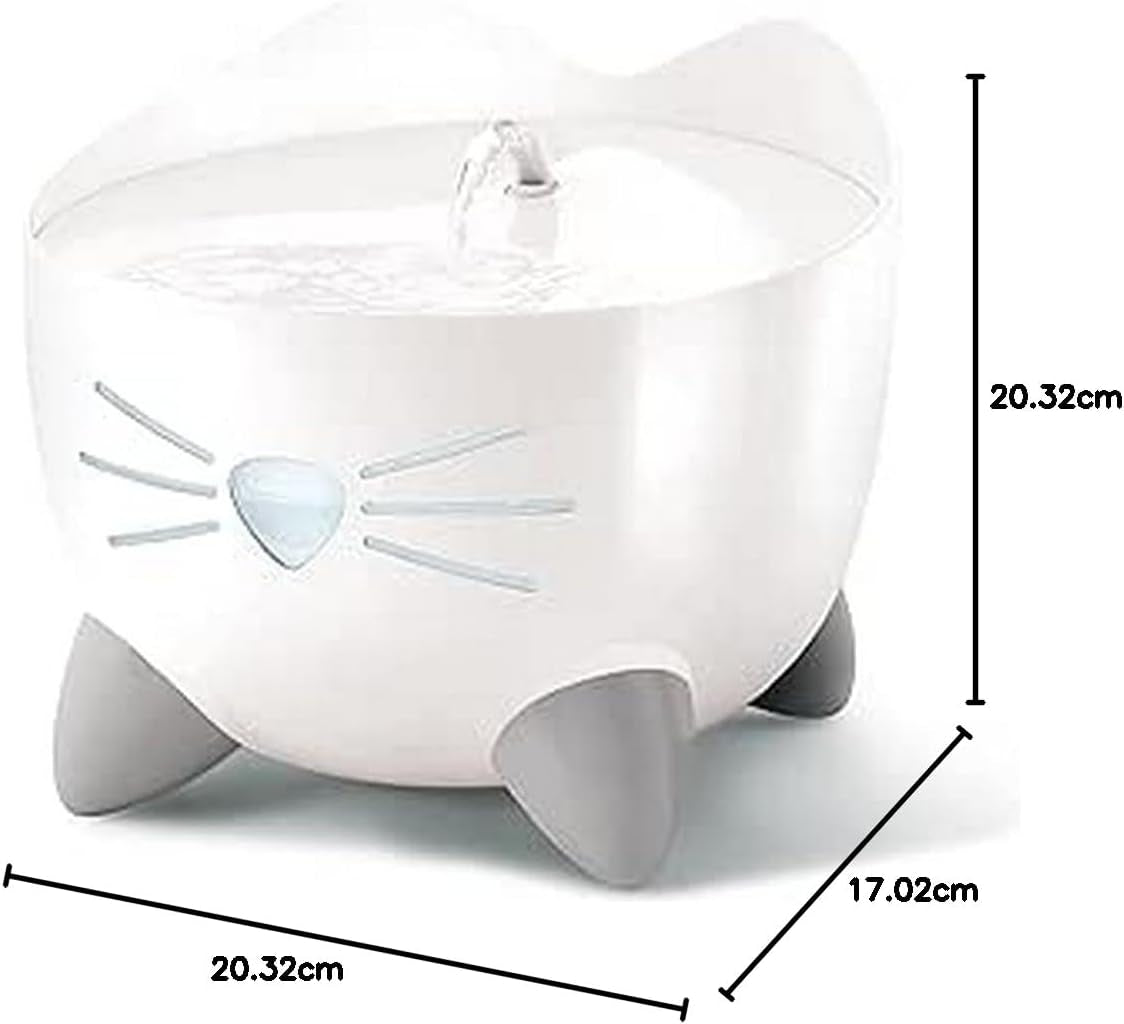 Catit Pixi Trinkbrunnen für Katzen, Weiß, 1 Stück (1 zestaw)