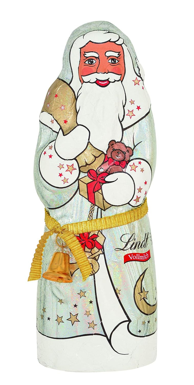 Lindt Santa Glamour, mleczna czekolada, nowy design, 1 opakowanie (18 x 125 g)