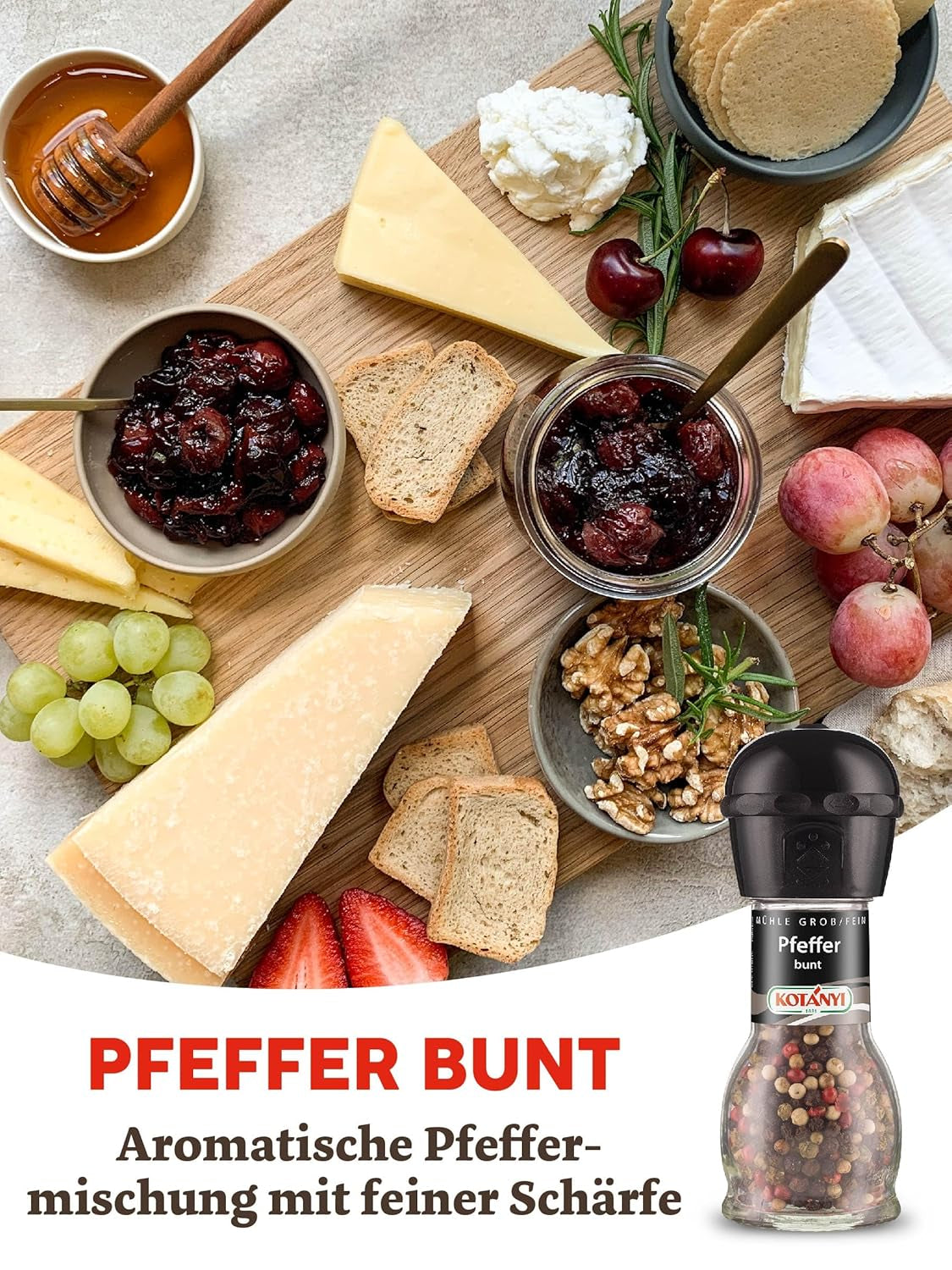 Kotanyi Pfeffer Mühle, bułka (1 x 35 g)