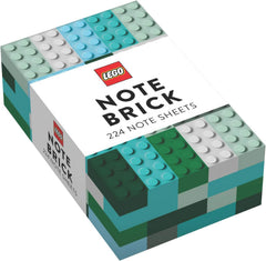 Klocki LEGO® Note (niebiesko-zielone): 224 arkusze notatek (LEGO x Chronicle Books)