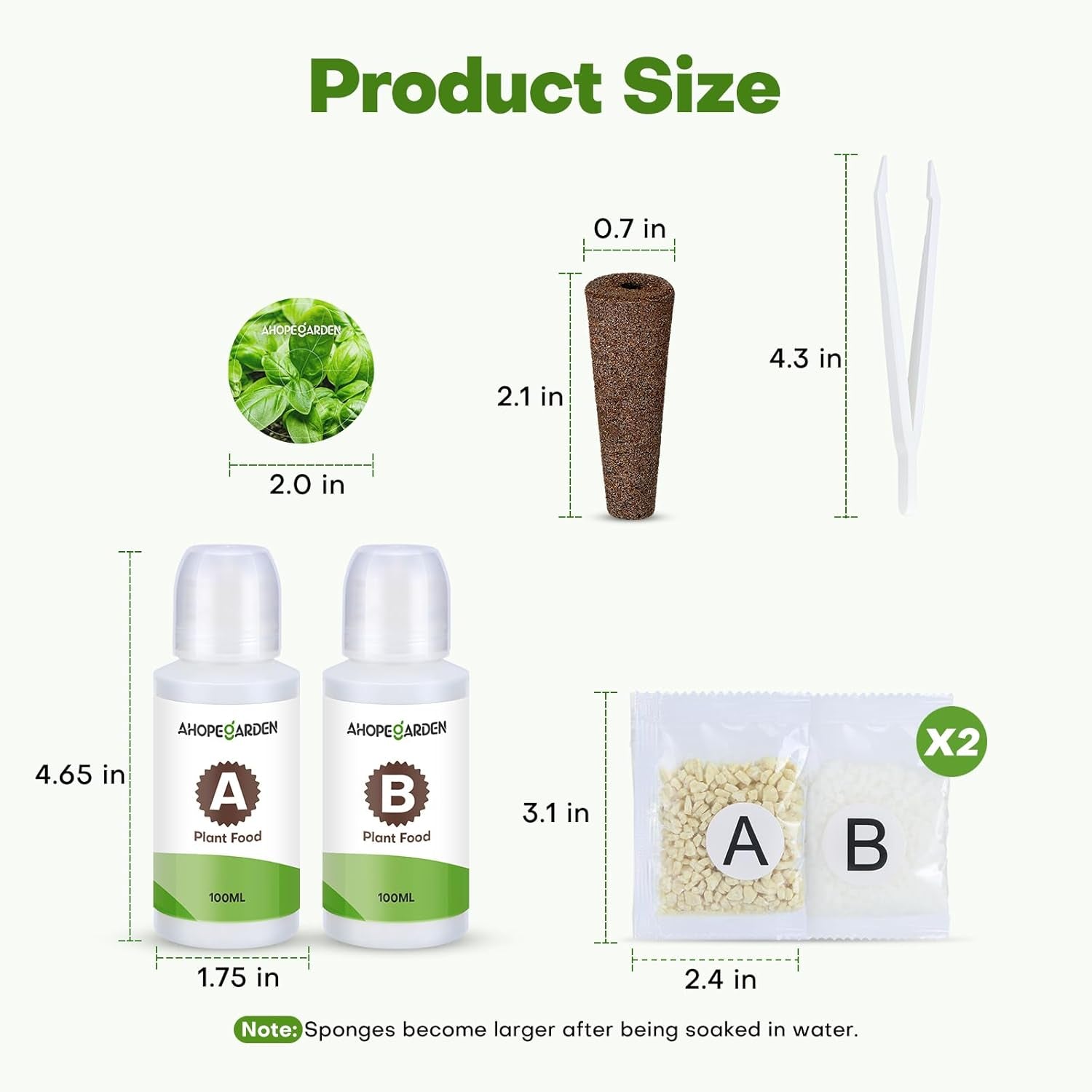 40-częściowy zestaw kapsułek z nasionami do hydroponicznego systemu uprawy w pomieszczeniach - regularne