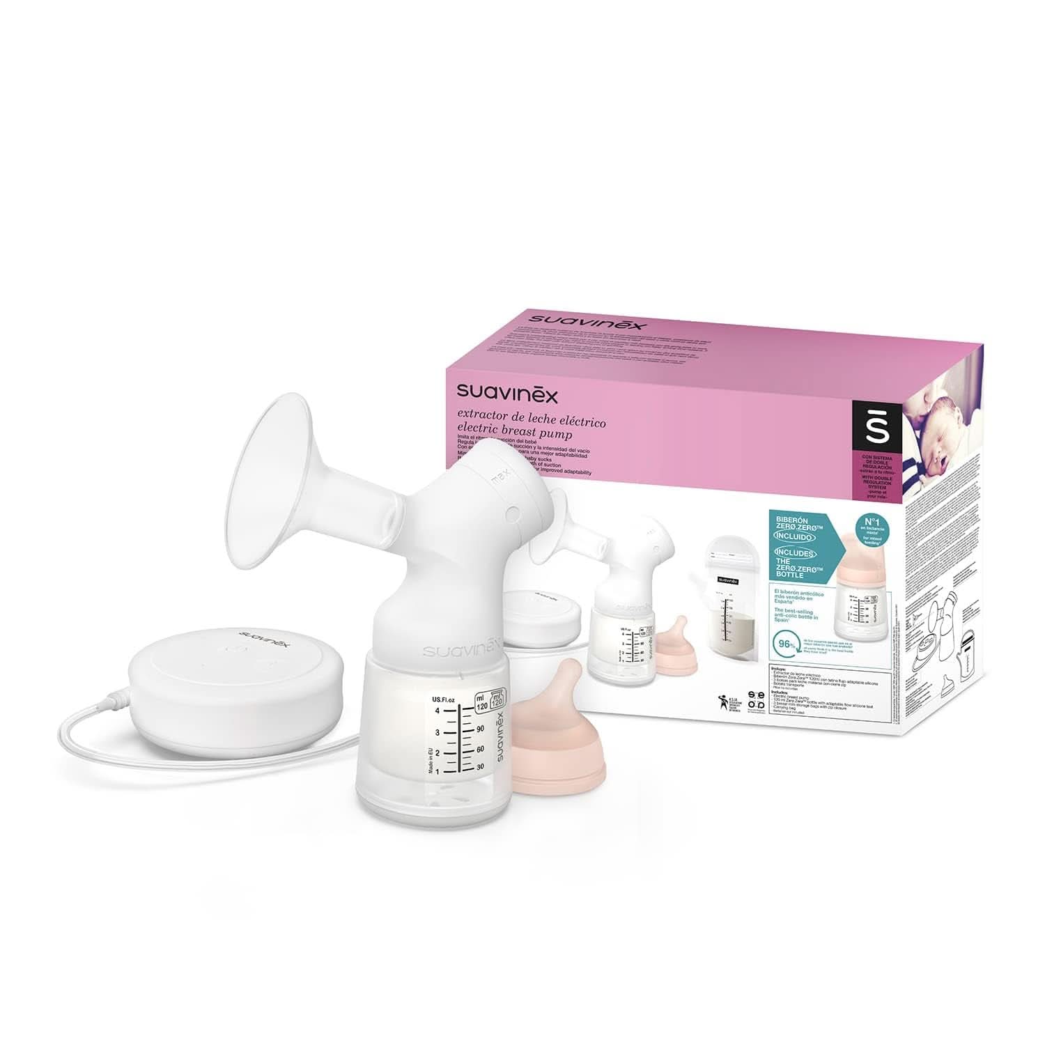 Elektryczna pompa do mleka Suavinex Link Akcesoria Żywność i karmienie piersią Sklep Bebe Naty