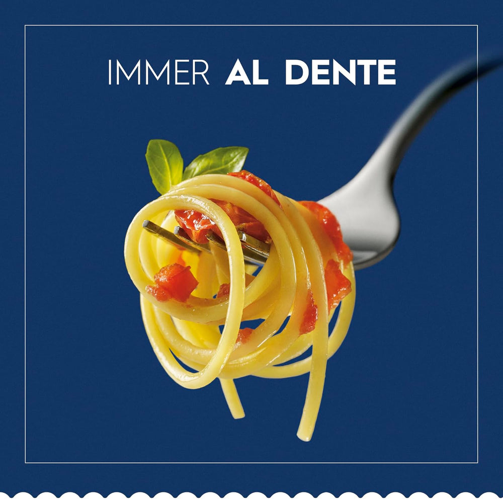 Barilla Pasta Klassische Spaghetti n.5 aus wysokiej jakości Hartweizen immer al dente, (1 x 500 g), geschmacklos