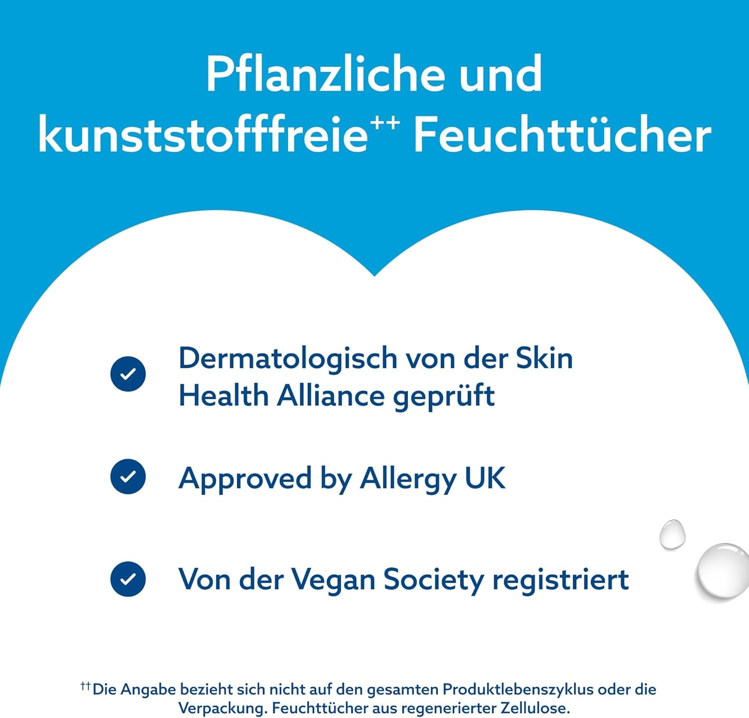 WaterWipes Sensitive+ Chusteczki nawilżane dla noworodków i dzieci, 240 szt. (4 szt.) 3 w 1 Czyszczenie, pielęgnacja, ochrona, 99,9% wody, bezzapachowy