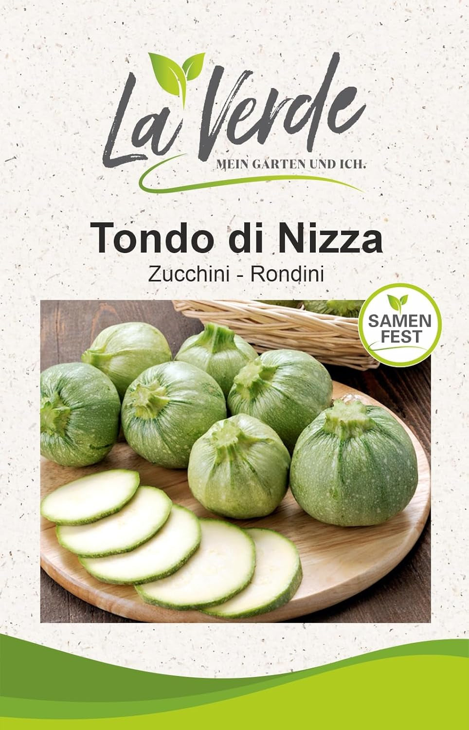La Verde MEIN GARTEN UND ICH. Gold Rush Zucchini Samen Für Ca. 8–10 Pflanzen, Fruchtgemüse, Saftig Und Aromatisch, Saatgut Ohne Gentechnik