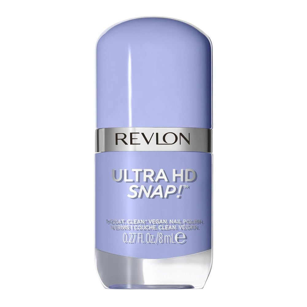 Revlon Ultra HD Snap lakier do paznokci długotrwała formuła wegańska szybkoschnąca jednowarstwowa pełne krycie kolor (8ml) Hot Stuff (007) unisex