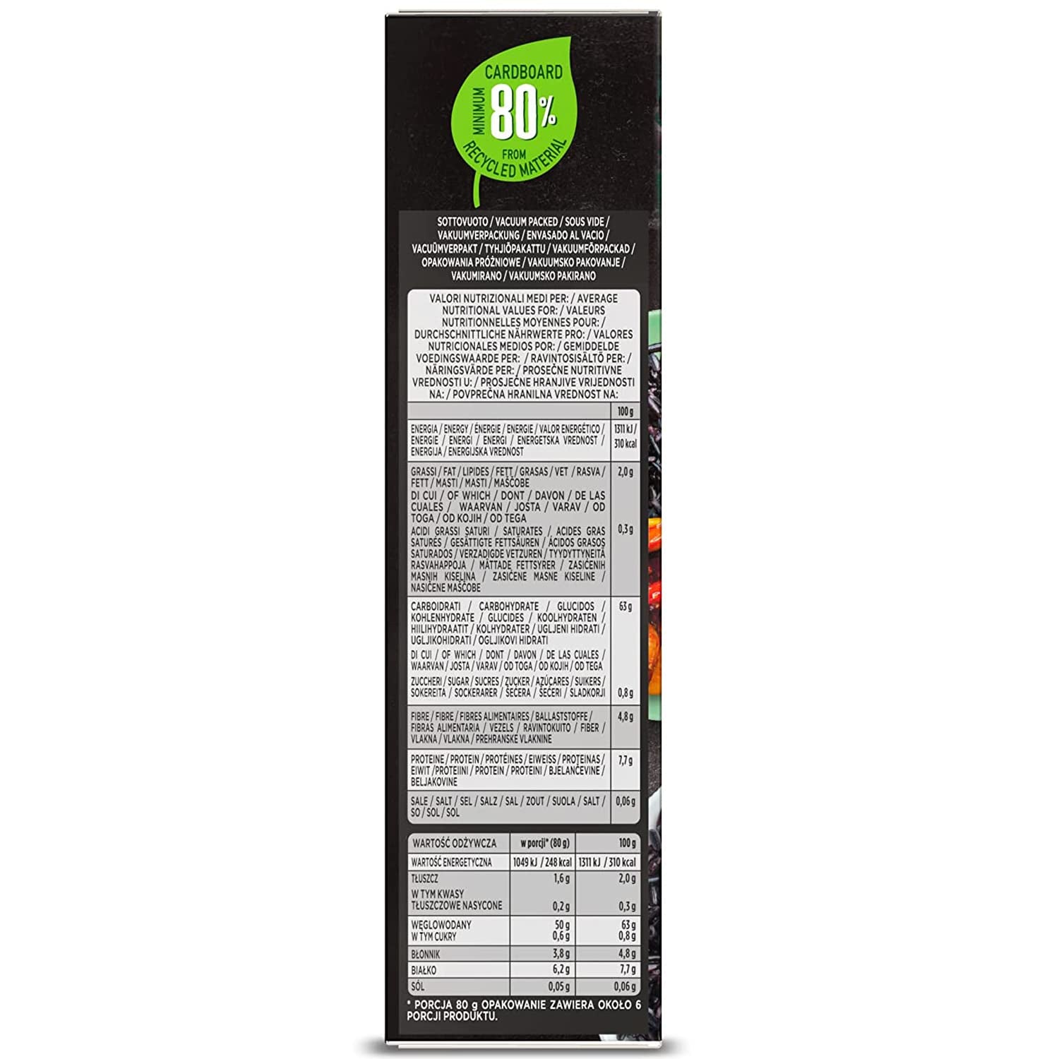 Scotti Czarny Ryż pełnoziarnisty Riso Nero Venere 500 g