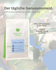 Coffee - Santa Elena I 100% Arabica I Kaffeebohnen 250g I Perfekt für jede Zubereitung - Moka Kanne, Siebträger, Vollautomat, mit schokoladig, fruchtig süßen Aromen I mittlere Röstung