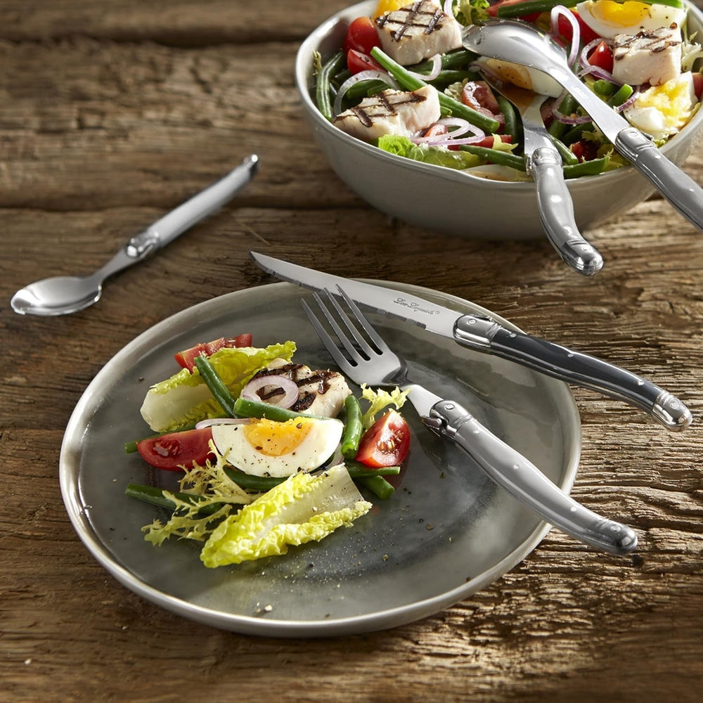 LOU LAGUIOLE TRADITION Zestaw sztućców do steków 24 sztuki Kitchen Naty Shop