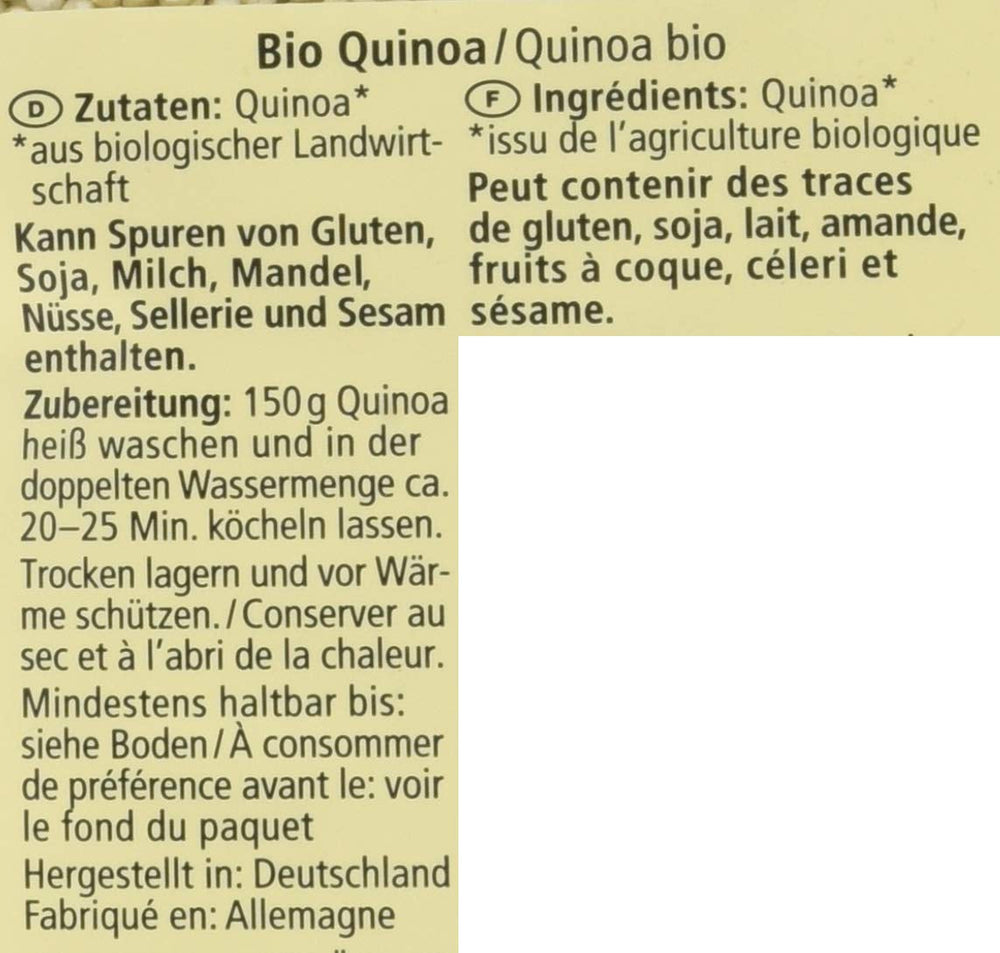 Quinoa organică, 500g