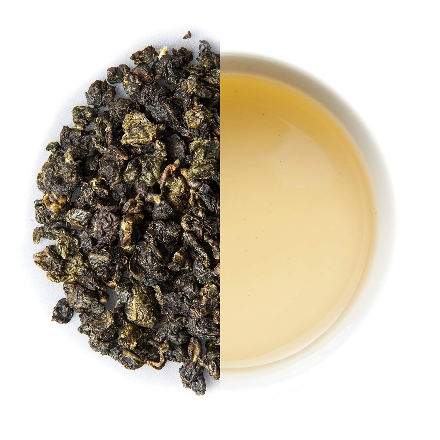 Ceai Dong Ding Oolong din Taiwan - Ceai Oolong direct de la fermierii din Taiwan - Aromă puternică de nuci și flori (100 grame)