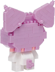 BANDAI - Nanoblock - Hello Kitty - Kuromi - Mini-Bausteinfigurka, Pixelart - 160 Teile - NBH179