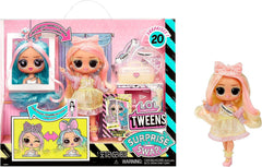 KUPA ŚMIECHU. Surprise Tweens Surprise Swap Series - Braids-2-Waves Winnie - Modepuppe z 20 dodatkowymi zestawami do stylizacji i fantastycznymi trybami i akcesoriami - dla Kinder ab 4 Jahren