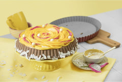 ORYGINALNY KAISER Classic plus Obstbodenform 28 Cm, 28,4 X 28,4 X 3,5 Cm i Classic Mini Torteletts 6 Stück, Tartelette Förmchen 10 Cm, Tarteform Klein, Tortelettförmchen Antihaftbeschichte Formy i blachy do pieczenia Naty Shop