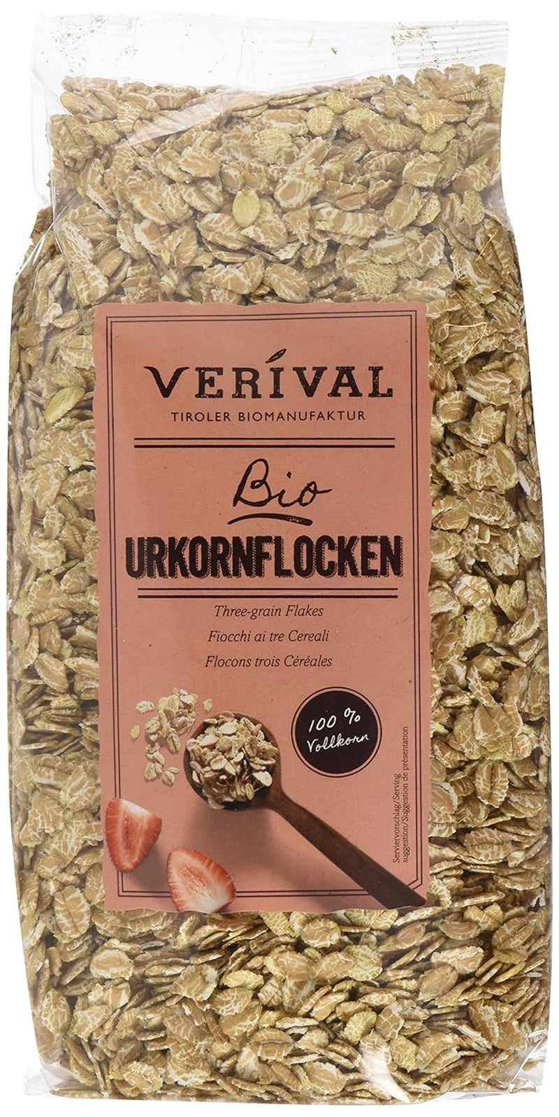 Verival Ancient Płatki zbożowe - organiczne, opakowanie 6 sztuk (6 x 500g)