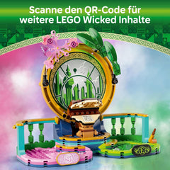LEGO Wicked - Elphaba & Glinda Figuren - Spielzeug mit viel Zubehör, darunter EIN Besen, eine Krone, eine Handtasche und eine Fensterszene - Geschenk für Mädchen und Jungen ab 10 Jahren - 75682