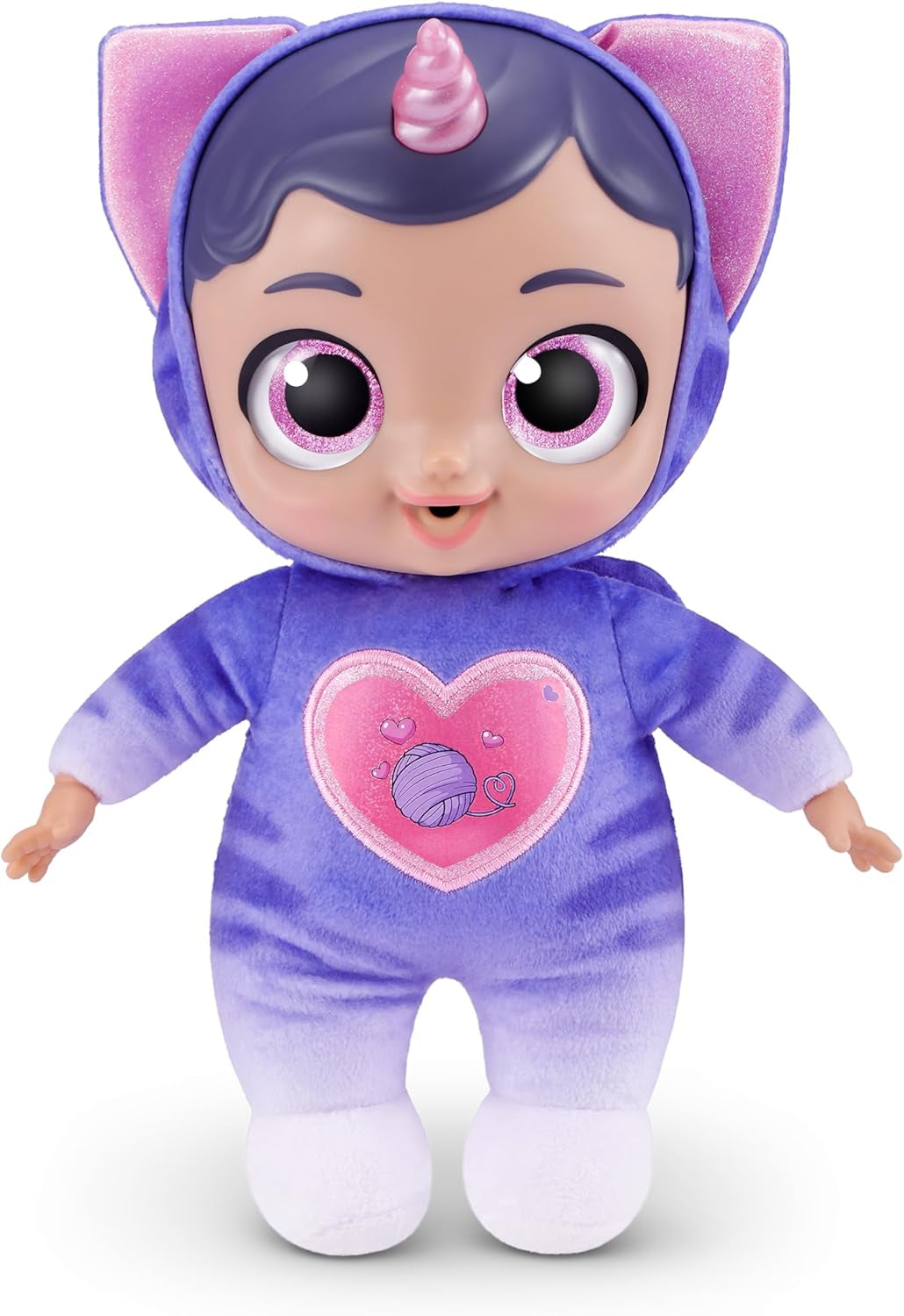 Babycorns Serie 1 von ZURU Magic Babypuppe Katze (Poppy) z akcesoriami, niespodzianka Unboxing-Spielzeug für Kinder, Mädchen