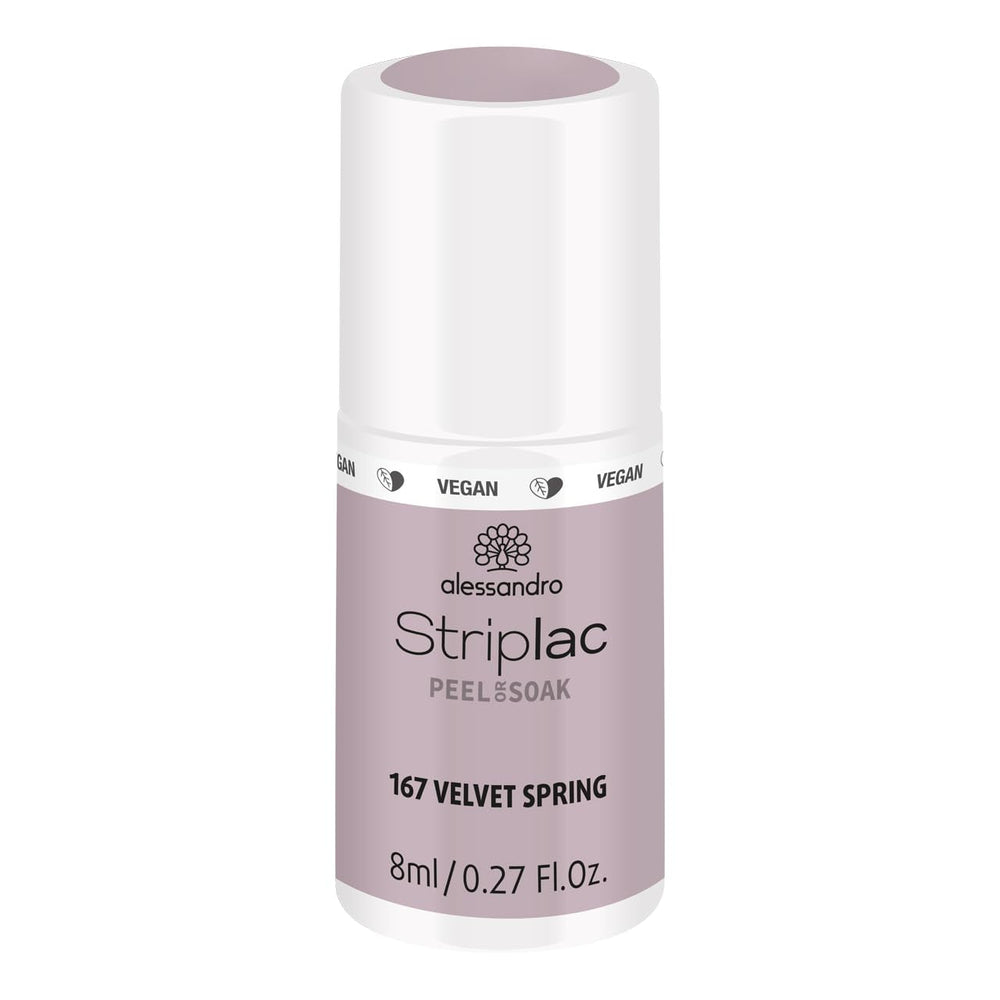 Oja UV alessandro Striplac Classic Rosy Wind – Delicată și de lungă durată – Îndepărtare ușoară datorită tehnologiei de îndepărtare peel-off – Vegană și cruelty-free – 8 ml