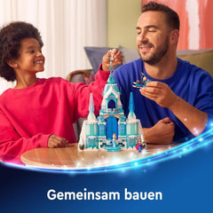 LEGO® Disney Kraina Lodu Pałac Zimowy Elsy, zestaw do budowania i zabawy dla dzieci z modelem pałacu oraz minifigurkami ELSA i Anny, prezent dla dziewcząt, chłopców i fanów filmów od 6 lat 43244 Zestawy do budowania Besuche den LEGO-Store