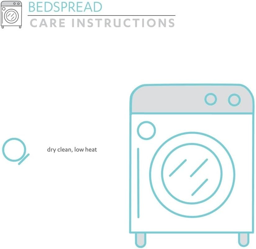 Lush Decor narzuta ze spódnicą z falbaną, poliester, biała, podwójne łóżko Lush Decor Łóżka i koce