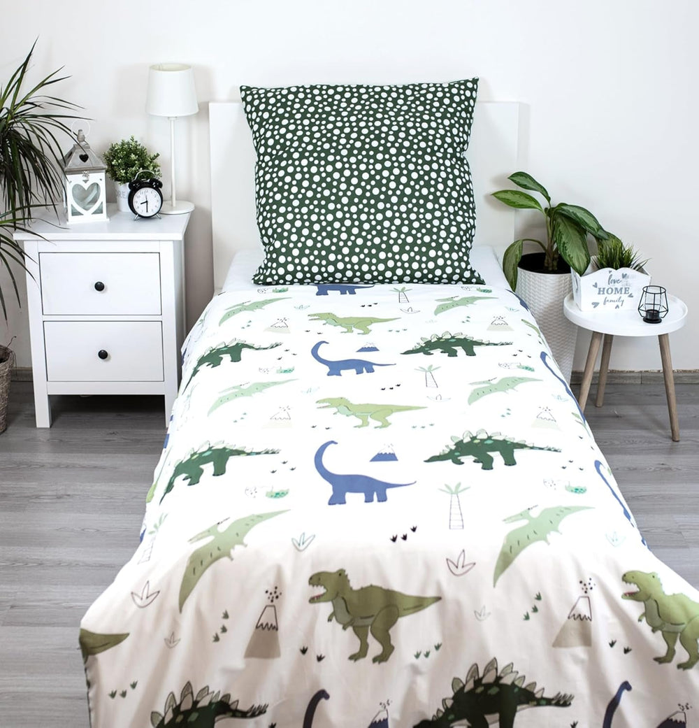 Pościel dla dzieci, dwustronna, Dinozaury Pościel - dziecięca Sklep Naty