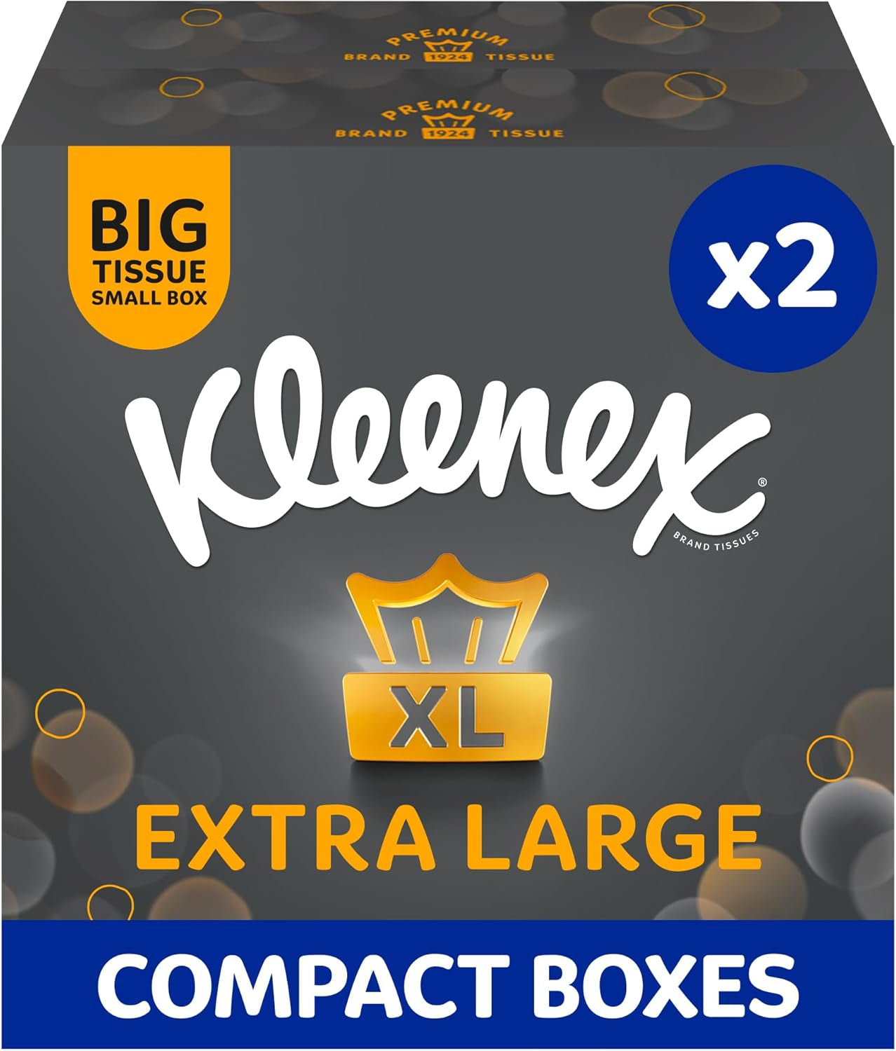 Șervețele Kleenex Extra Large Compact Twin, 1 buc.