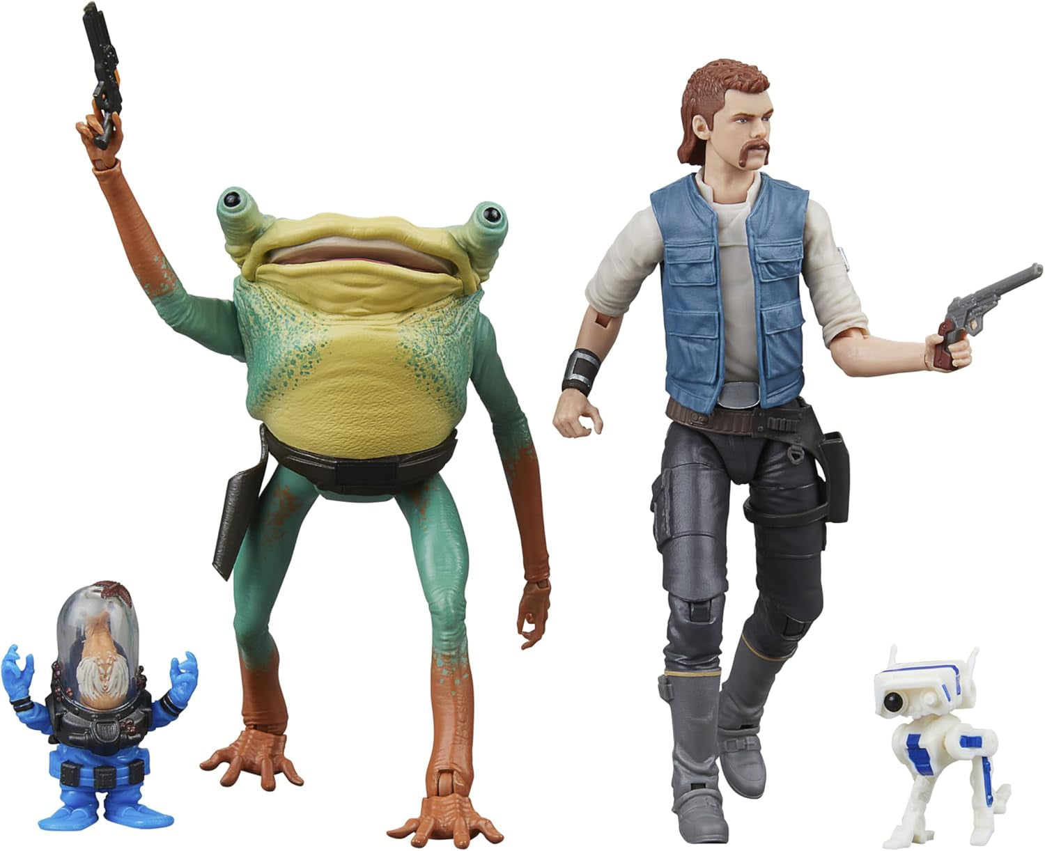 Gwiezdne Wojny Czarna seria Cal Kestis, Turgle i Skoova Stev, Star Wars Jedi: Survivor Kolekcjonerskie figurki akcji (skala 15 cm) Figurki Naty Shop Domyślny tytuł