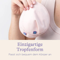 Lansinoh Waschbare Stilleinlagen Hellrosa & Schwarz - 8 Stück Inkl. Wäschnetz - Ultrasaugfähig, Superweich Und Wiederverwendbar Akcesoria Żywność i karmienie piersią Sklep Bebe Naty