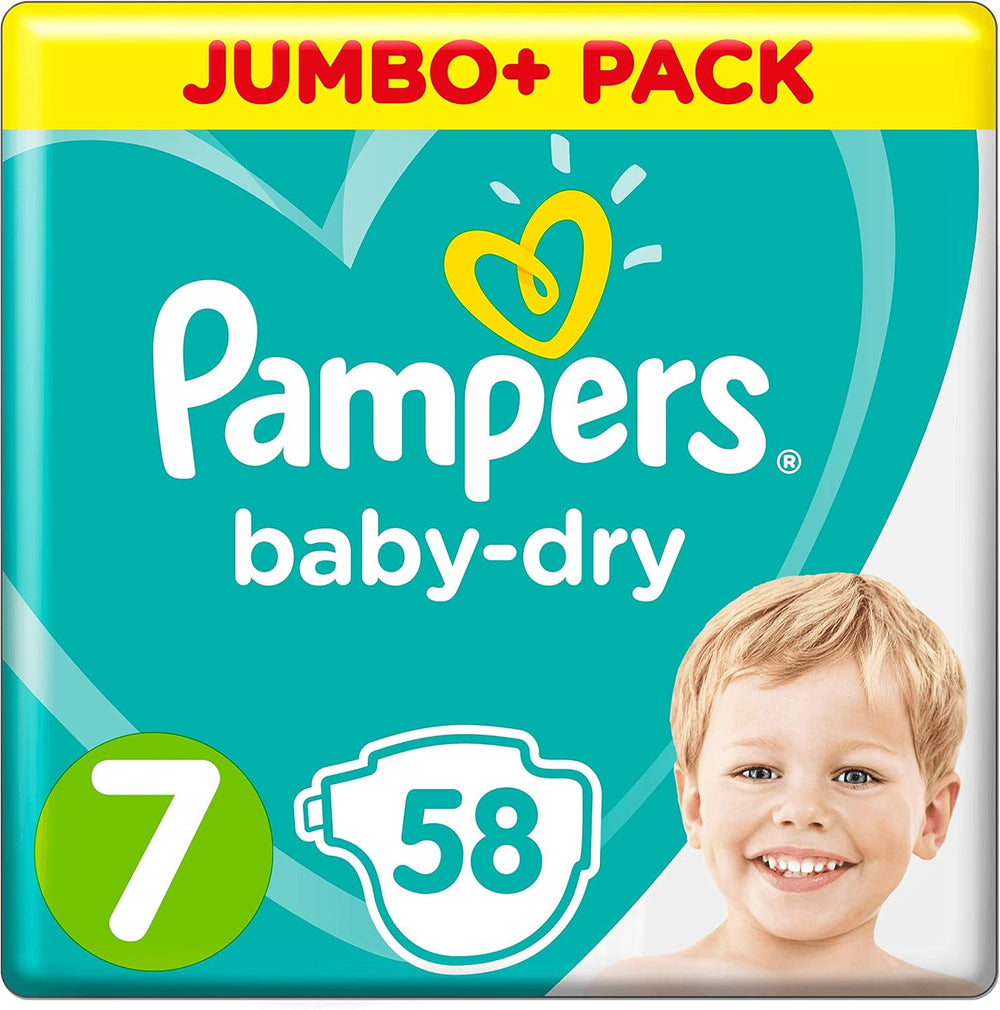 Pieluszki Pampers 81657566 Spodnie Baby-Dry, białe