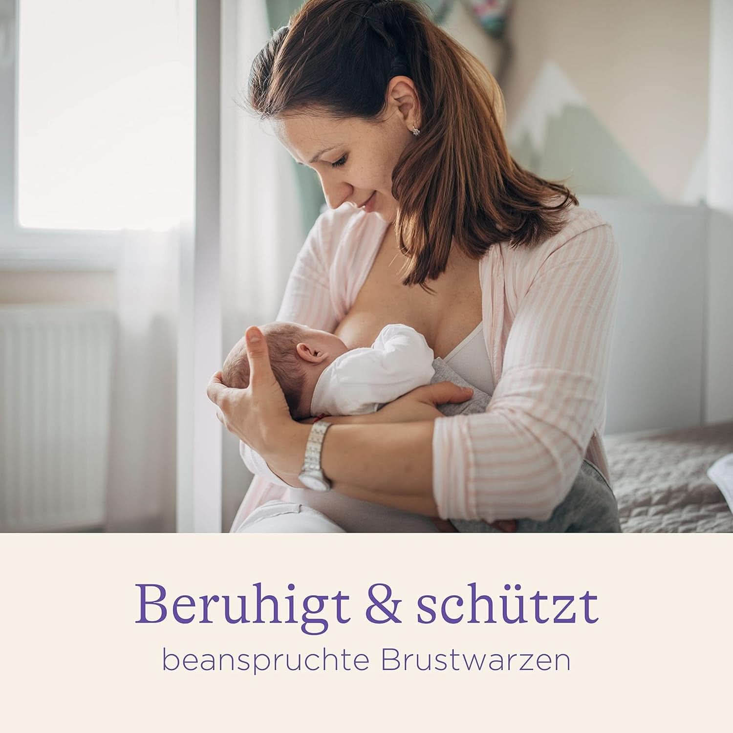 Lansinoh HPA Lanolina Brustwarzensalbe, 10 Ml - 100% Natürlich - Beruhigt & Schützt Beanspruchte Brustwarzen - Klimaneutral, 10940, Farblos Akcesoria Żywność i karmienie piersią Baby Naty Shop