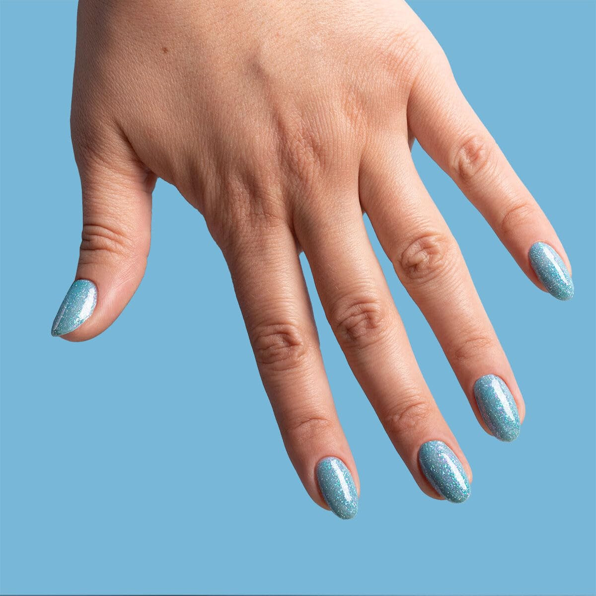 Lakier UV do paznokci Semilac Hybrid 240 Icy Waterfall 7ml, kolekcja Seaqueen