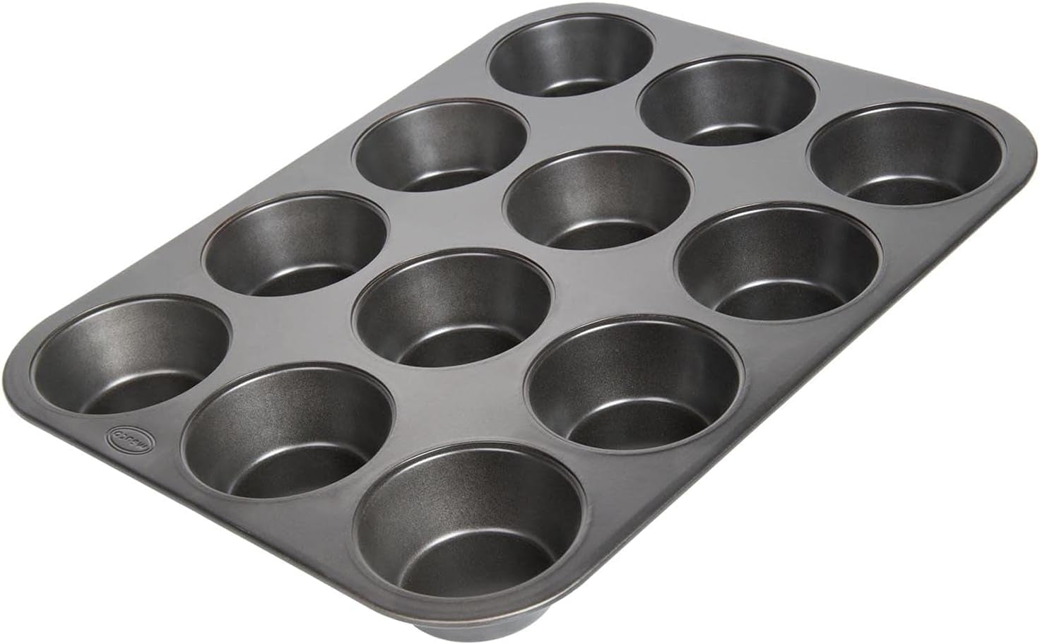 Wenco Muffinform 12Er Antihaft Backblech, Spülmaschinengeeignet, Karbonstahl – Muffinblech Für 12 Muffin – Hitzebeständig Bis 220°C, Schwarz Formy i blachy do pieczenia Naty Shop Wersja 2021