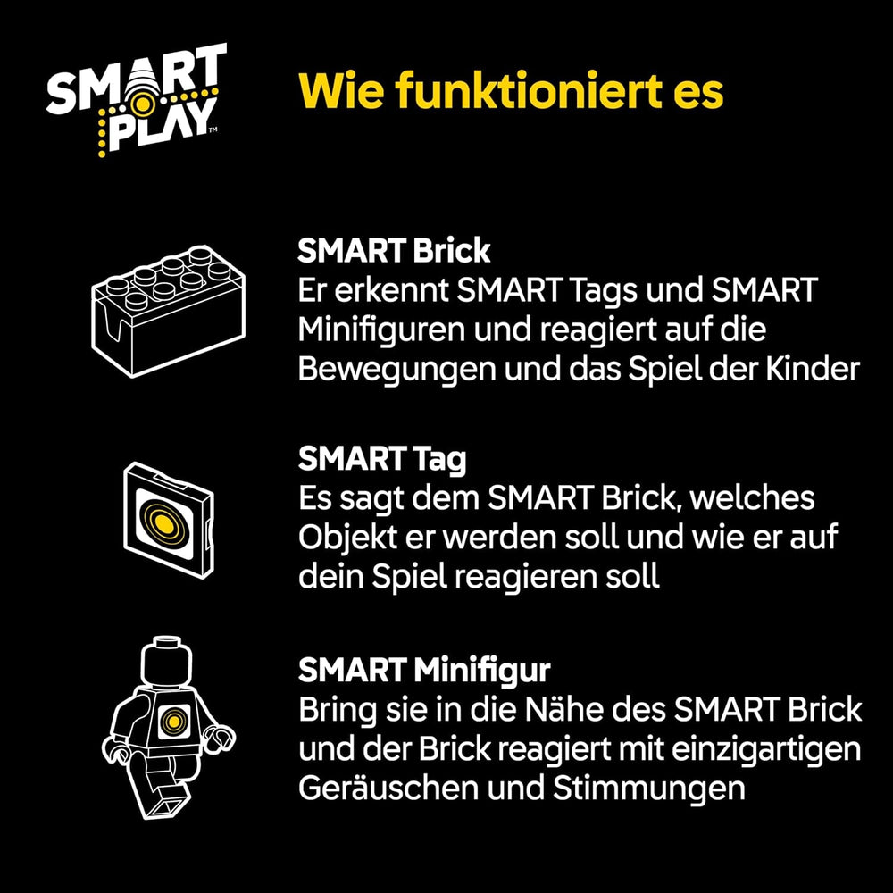 LEGO Star Wars 75421 SMART Play: Darth Vaders TIE Fighter - Interaktives All-in-1 Spielset mit SMART Brick, Tag, Minifigur & Ladegerät - Geschenk für Jungen, Mädchen ab 8 Jahren und Erwachsene Fans