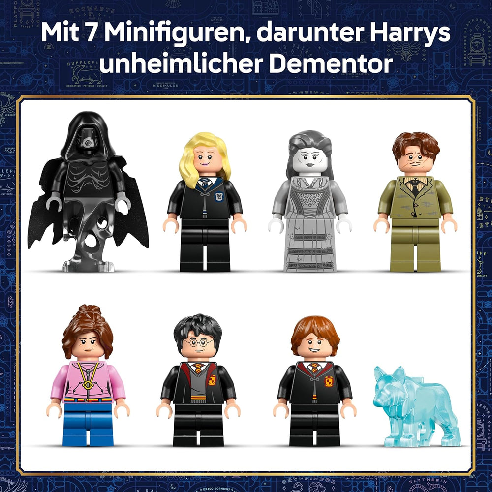 LEGO Harry Potter Schloss Hogwart: Krankenflügel - zestaw do samodzielnego montażu z 7 minifigurkami - Modellbau mit Hermine und Ron Figuran - Kreatives Geschenk für Mädchen, Jungen und Fans ab 9 Jahren - 76463
