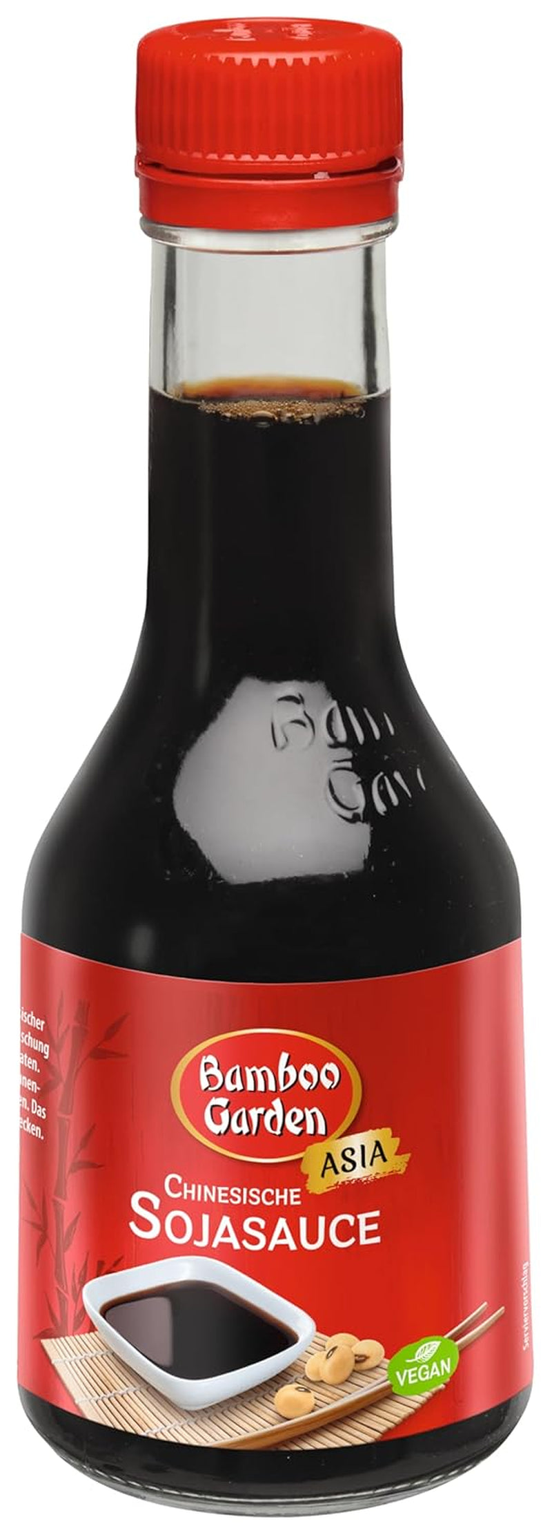 Bamboo Garden - Chinesische Sojasauce , Würzsauce für Fleisch, Geflügel, Gemüse und vieles więcej , 1 x 200 ml (Verpackungsdesign kann abweichen)