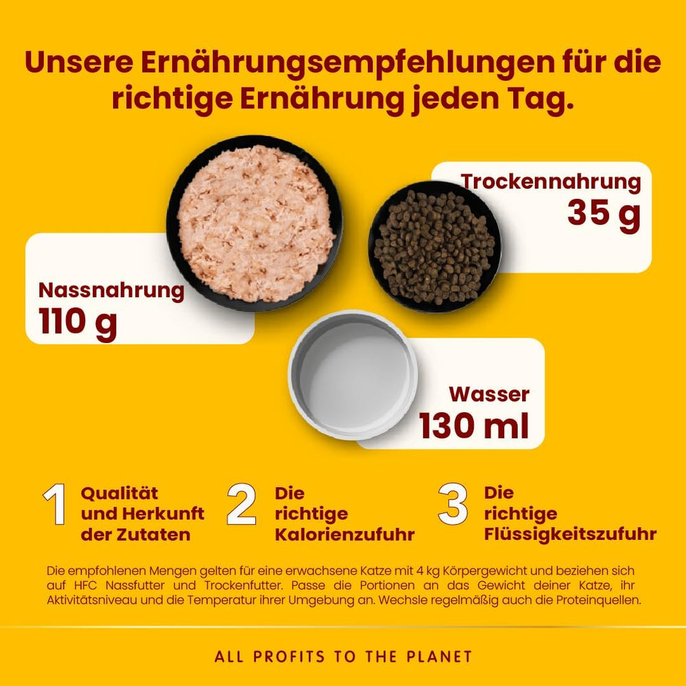 Almo Nature HFC Natural Light Meal - Nassfutter für Katzen - Thunfisch, Huhn & Schinken - Human-Grade, Glutenfrei - 50g, 4er Pack