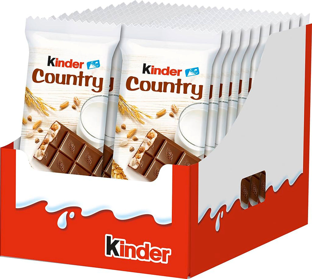 Batoniki Kinder Country, 9 batonów, 212 g