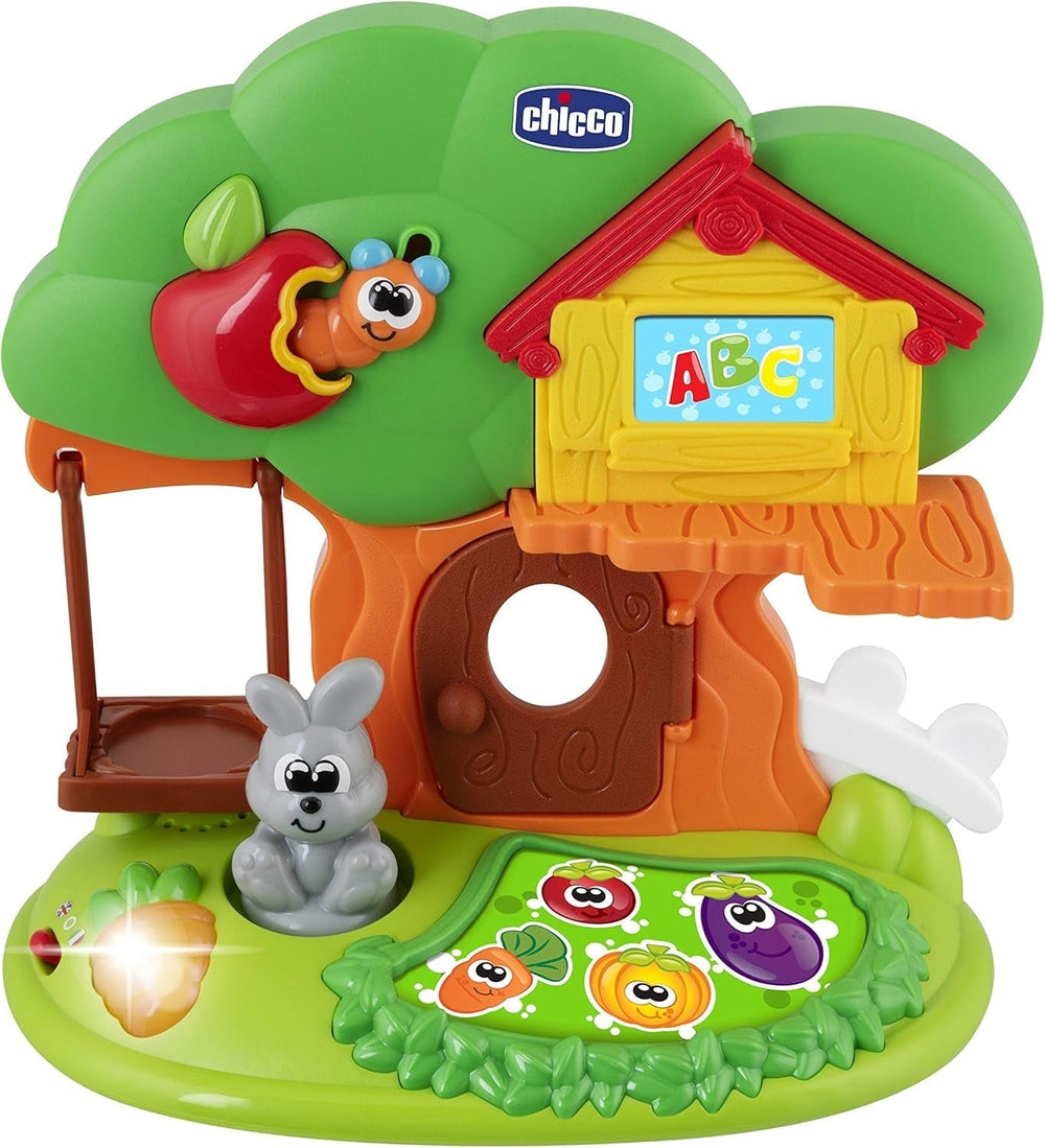 Chicco - Casa iepurașului, Jucărie electronică, Playset, Vârsta 1-4 ani Jucarii Bebe Naty Shop
