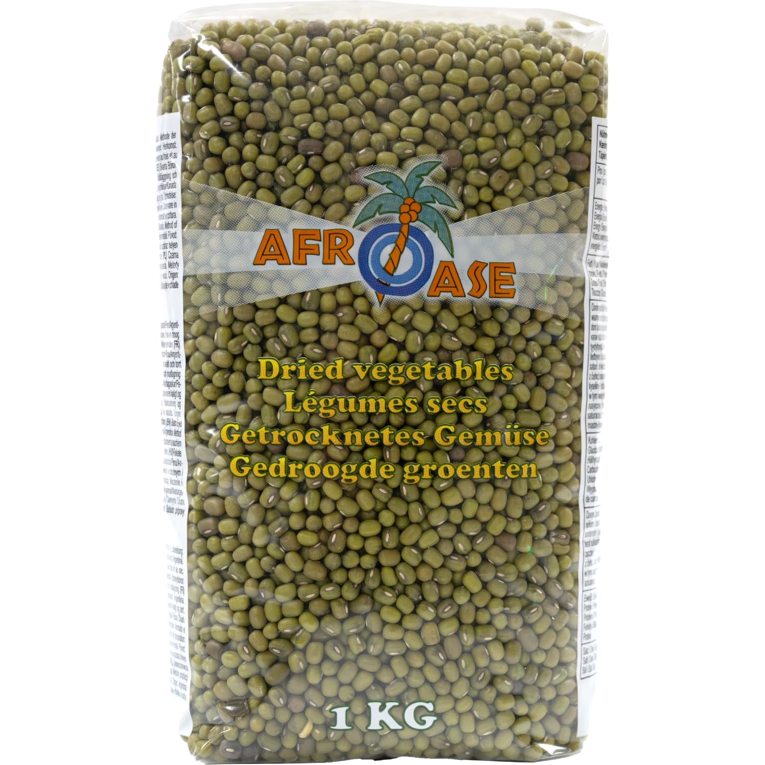AFROASE - Fasola szparagowa Mung - 1 x 1 kg