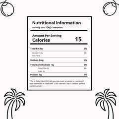 SVATV Brązowy cukier palmowy w proszku, 227 gramów Słodziki Naty Shop