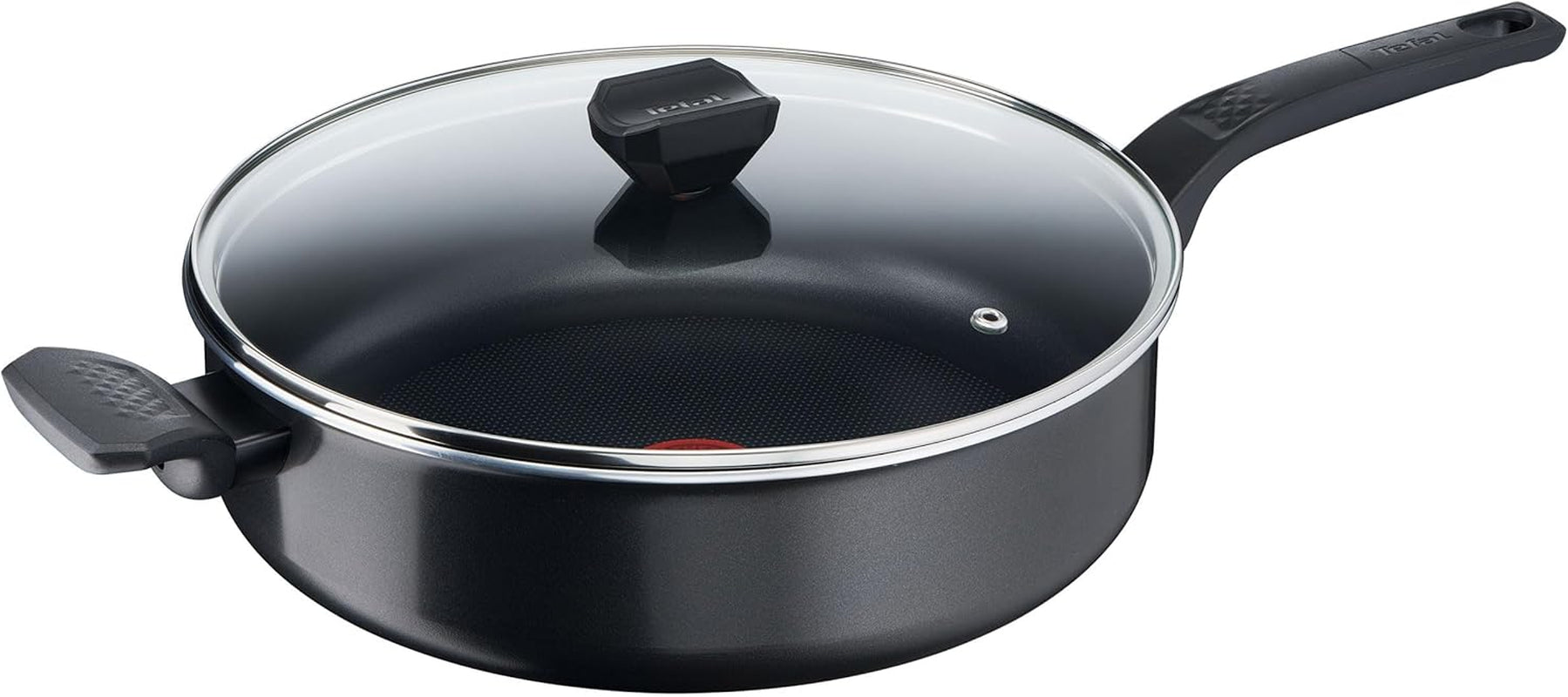 Tefal Easy Cook & Clean, powłoka nieprzywierająca, wskaźnik temperatury, niezalecany do użytku na płycie indukcyjnej Garnki i patelnie Naty Shop Patelnia do gotowania 28 cm