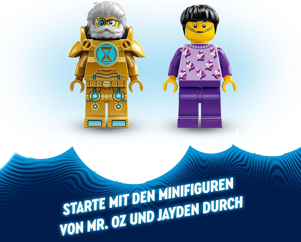 LEGO Dreamzzz Zestaw 2 w 1 Kosmiczny samochód lub prom kosmiczny pana Oza zawiera minifigurki pana Oza, Alberta i Jaydena oraz kosmiczny prezent dla dzieci w wieku powyżej 8 lat 71475 Zestawy do budowania Besuche den LEGO-Store