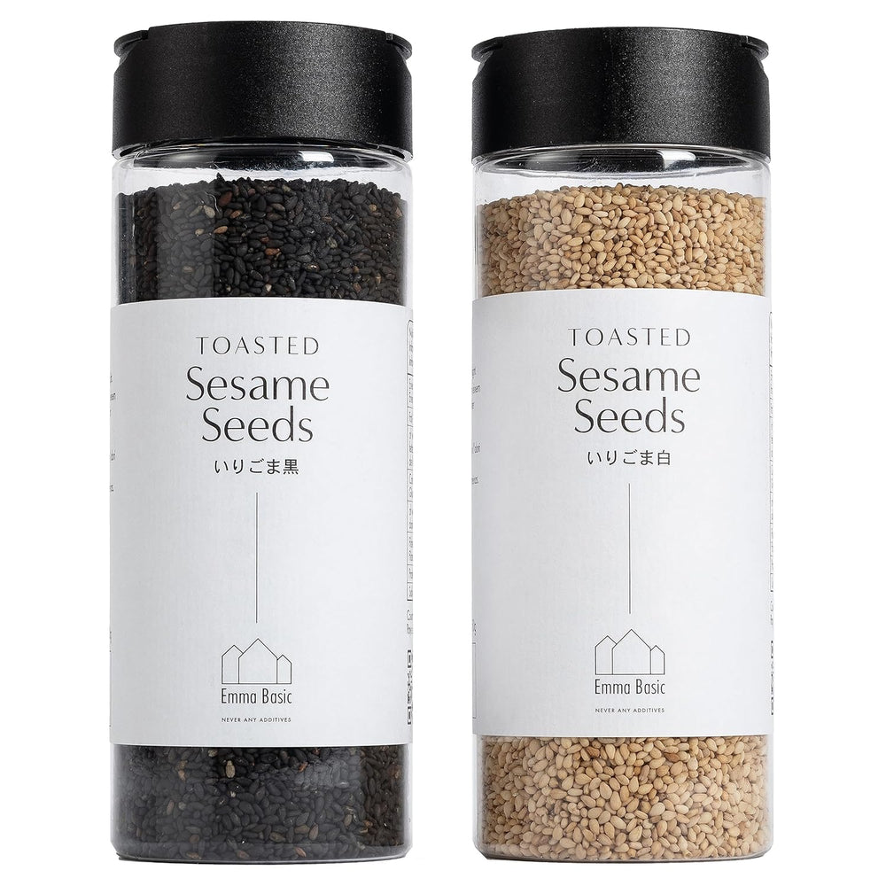 - Gerösteter schwarzer Sezam 150g | Balaststoffreich | Źródła białka wegańskie | Aromat Reichesa | Przeciwutleniacz | Streuen Einfach