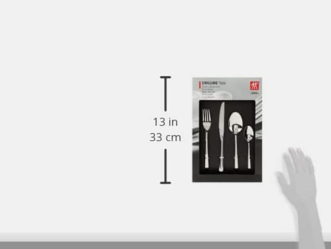 Zwilling Zestaw sztućców, 24 sztuki, metaliczne srebro Kitchen Naty Shop