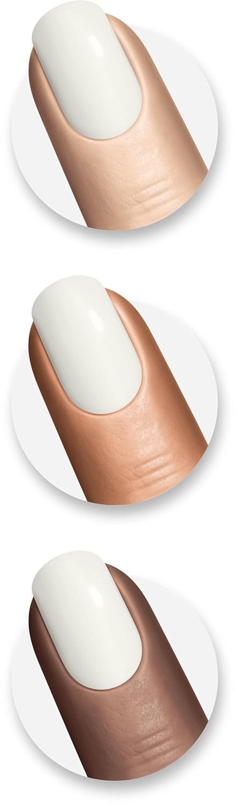 Max Factor Miracle Pure Nail Color 155 Coconut Milk Wegański, długotrwały, szybkoschnący lakier do paznokci 12 ml (2 opakowania)