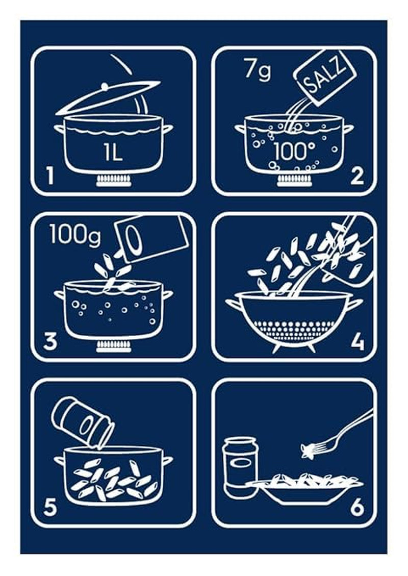 Barilla Pasta Integrale Fusilli – Makaron semolina z naturalnym błonnikiem, 500 g