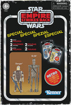 Star Wars Retro Collection Special Bounty Hunter Double Pack Dengar & IG-88, figuri mari de 9,5 cm pentru Star Wars: The Empire Strikes Back Action figures Naty Shop