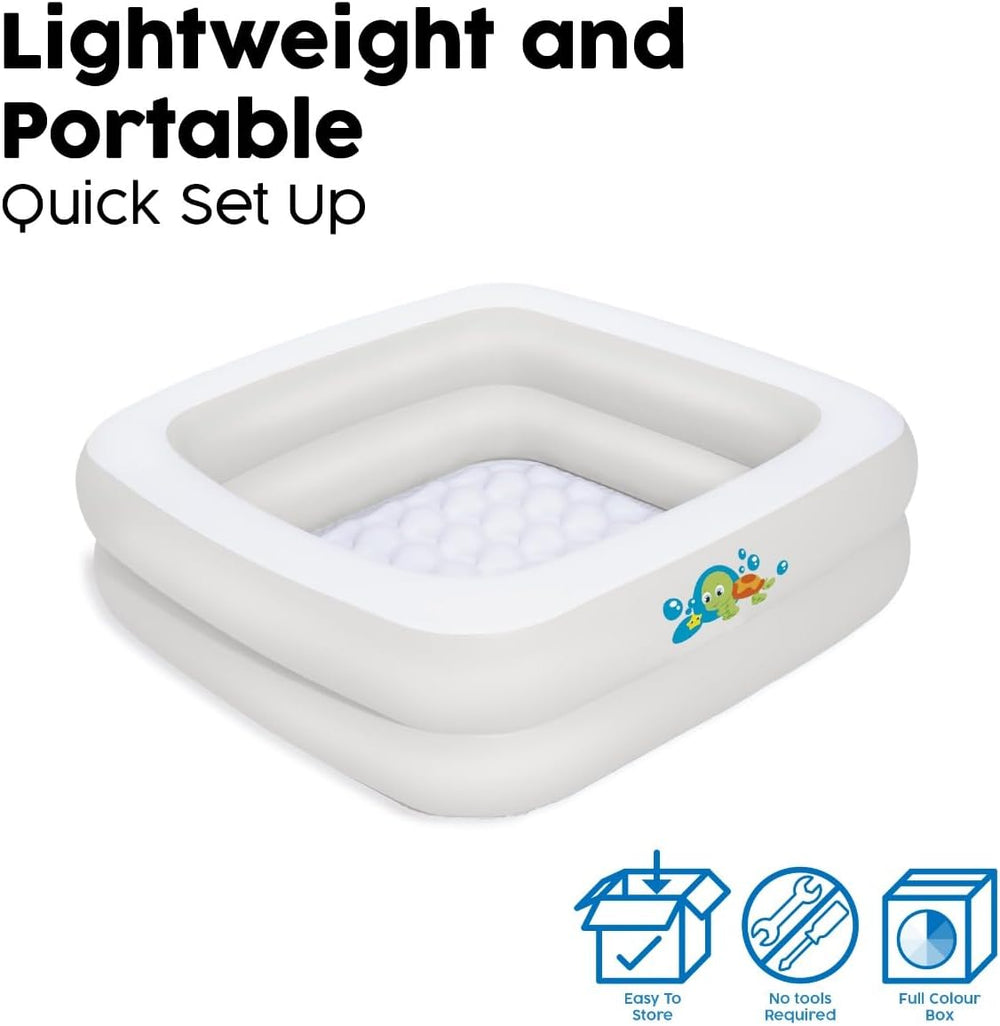 Bestway 51116 - Wanienka dla dziecka 86x86x25cm, różne