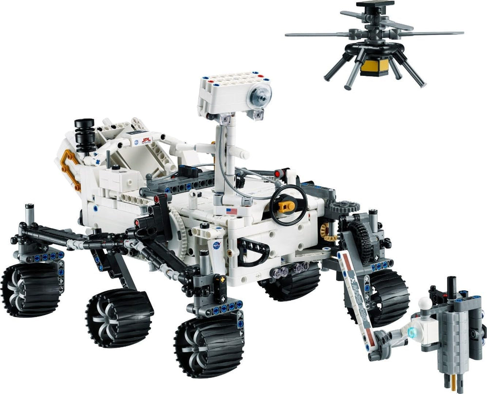 Zestaw LEGO Space 42158 Technic NASA Łazik marsjański Perserverance z aplikacją Ar, zabawka naukowa do budowania dla dziewcząt i chłopców Ponad 10 zestawów do budowania Besuche w sklepie LEGO