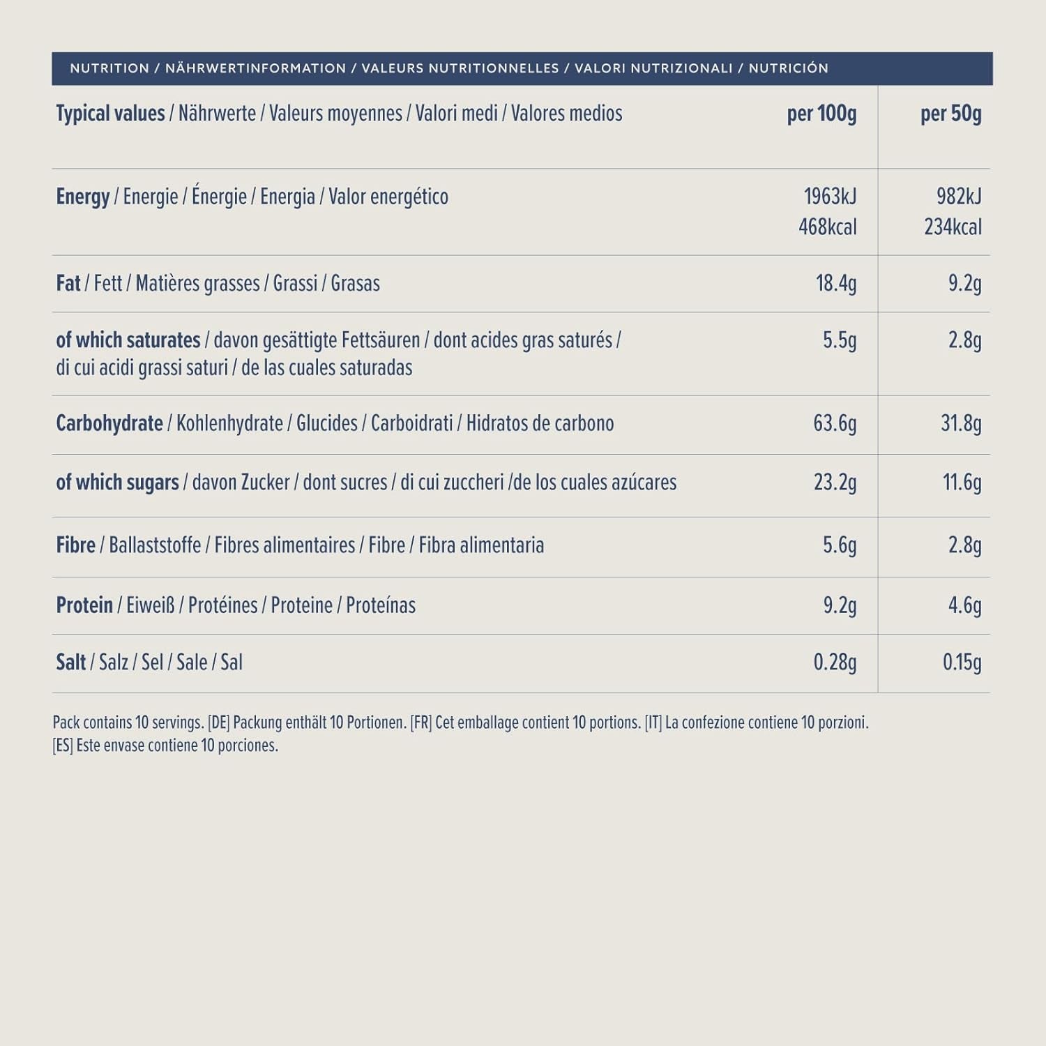 Chrupiące musli z czekoladą z Amazonii, 500g